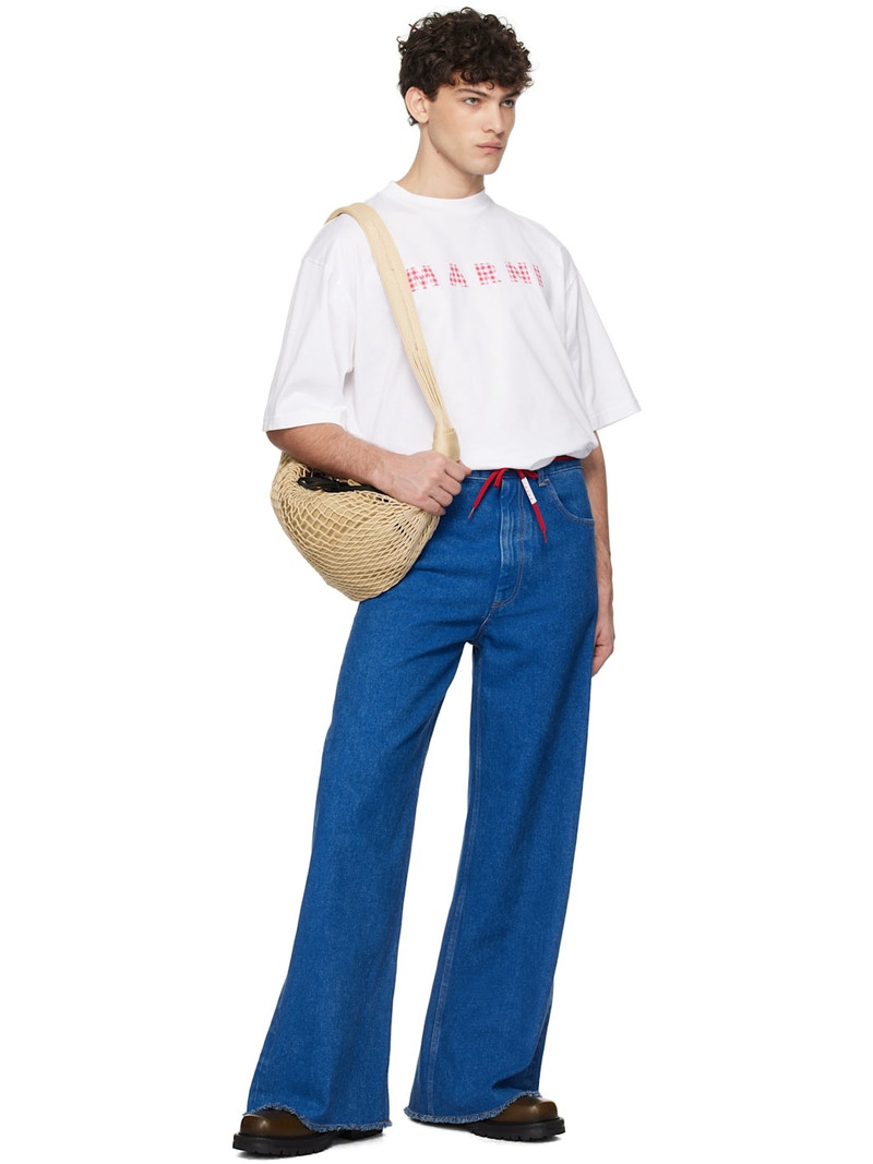 Marni Blue Low-Rise Jeans outlook