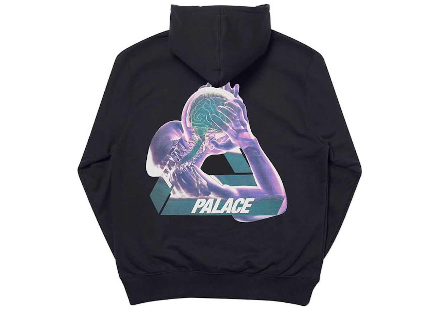 Palace Tri-Gaine Hood Black - 2