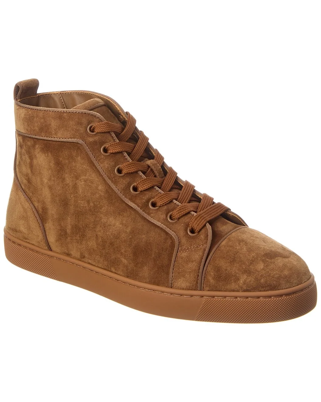 BROWN SUEDE LOUIS 높은 정상 회의 - 1