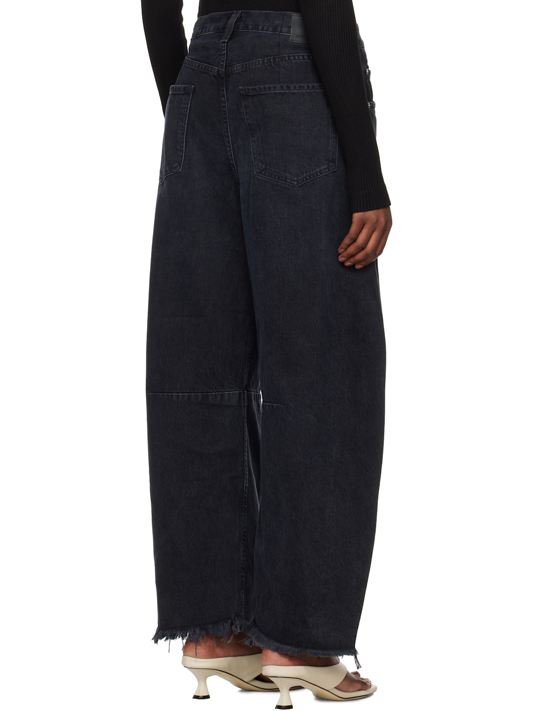 Black Horseshoe Jeans - 3