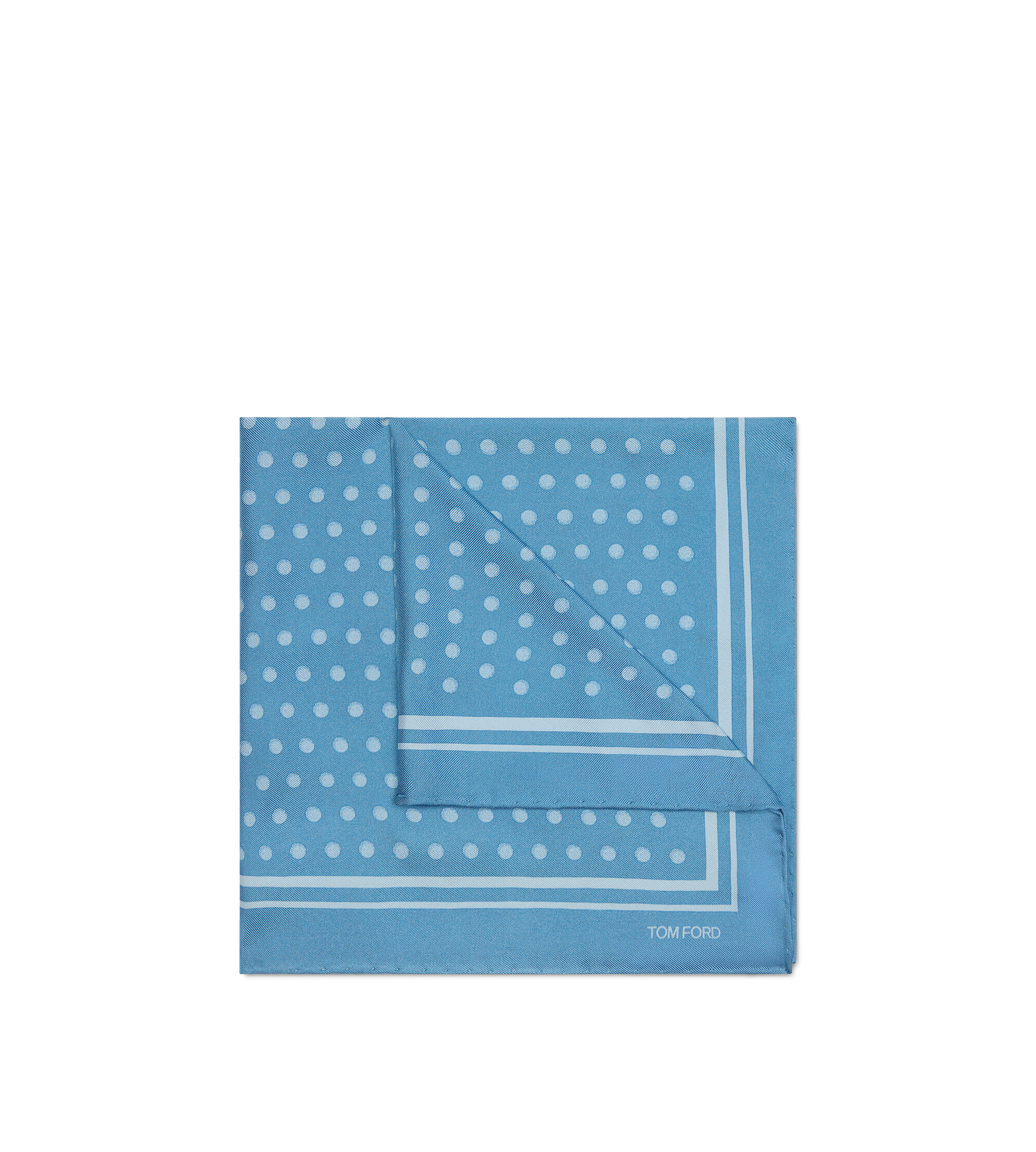 POLKA DOT SQUARE DESIGN POCKET SQUARE - 2