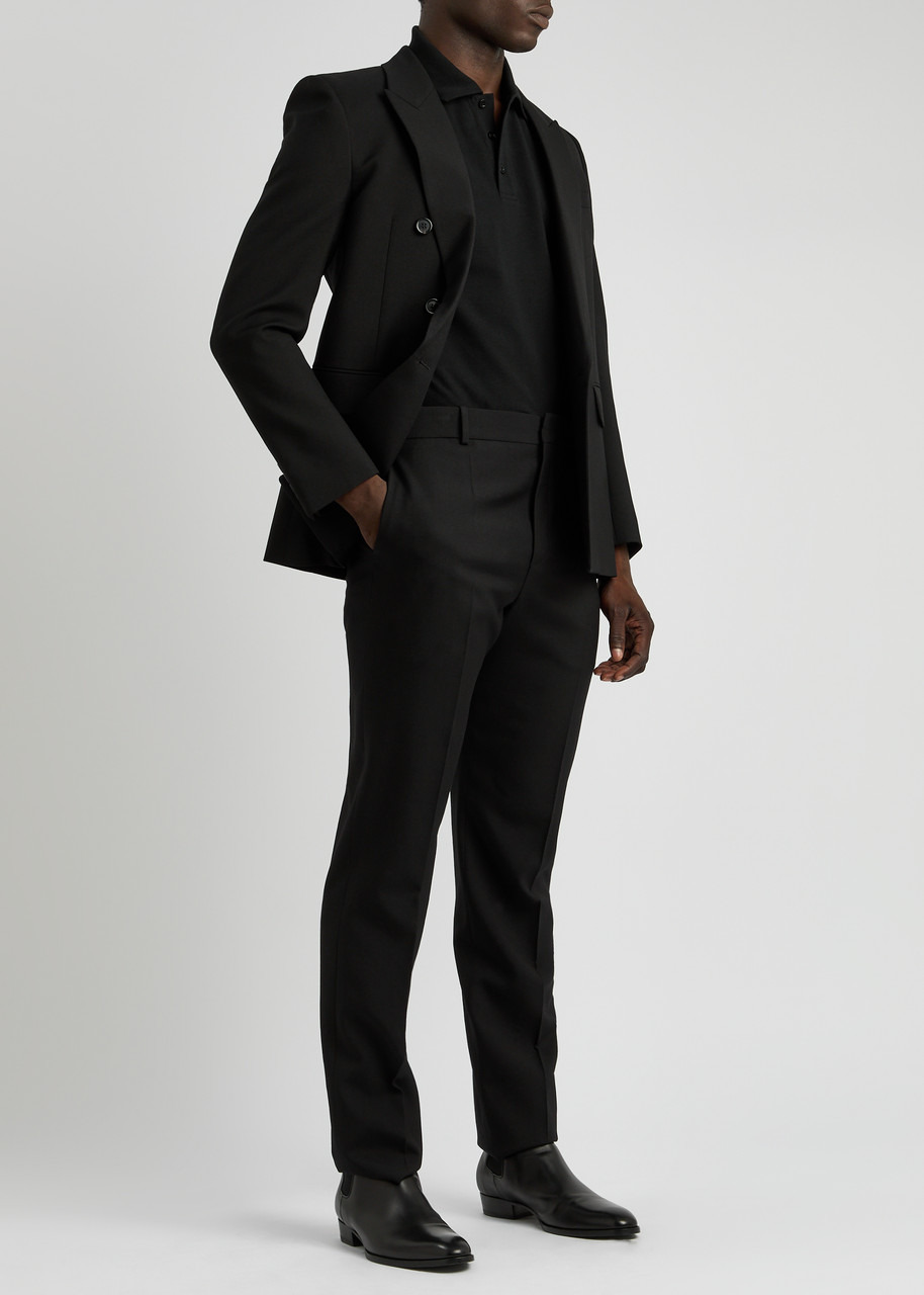Saint Laurent Double-breasted Wool Blazer - 4