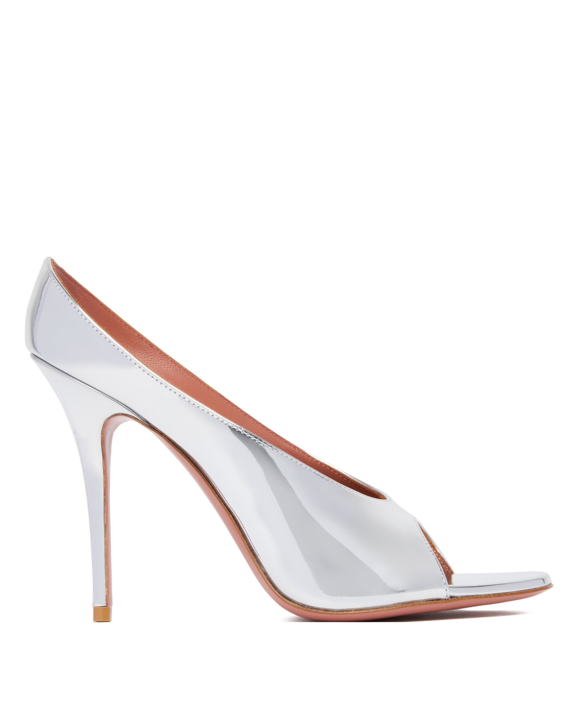 Silver Anok Slipper Mules - 1