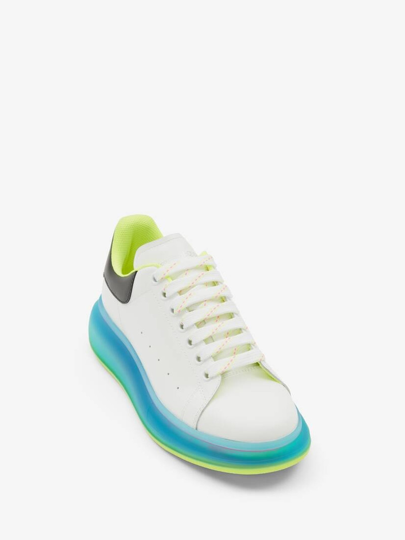 Alexander McQueen Oversized Sneaker in White/multicolor outlook