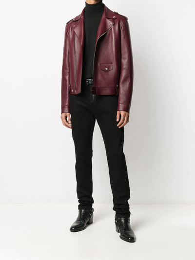 DSQUARED2 leather biker jacket outlook