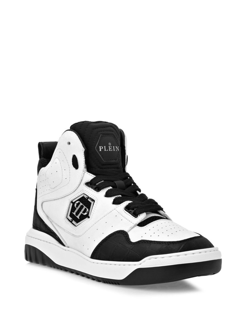 PHILIPP PLEIN logo-plaque sneakers outlook
