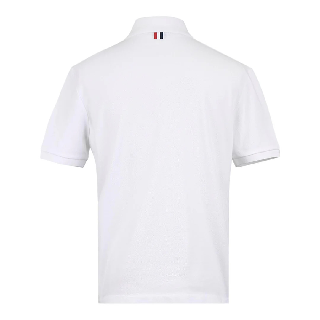 Short Sleeve Rib Cuff Polo - 2