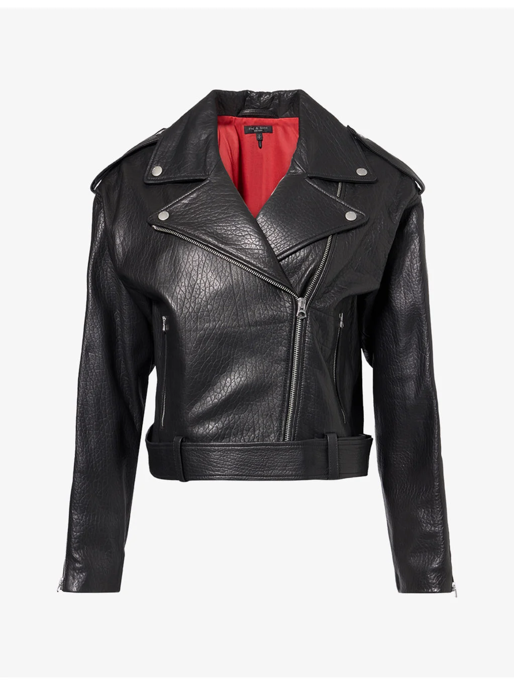 Penelope Biker Leather Jacket - 1