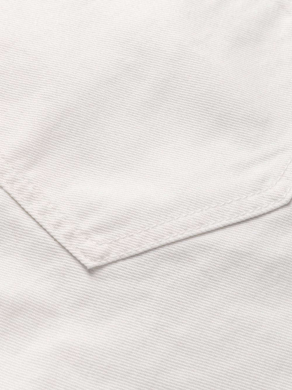 tonal-embroidered cotton trousers - 7