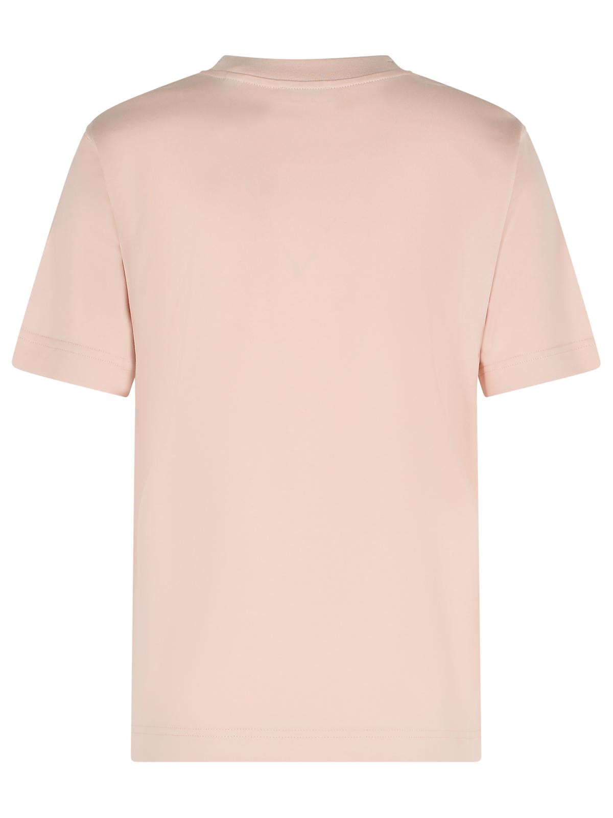 Burberry Pink Cotton T-Shirt Women - 3