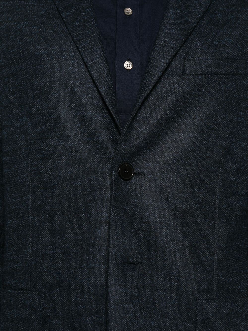 mélange-effect blazer - 5