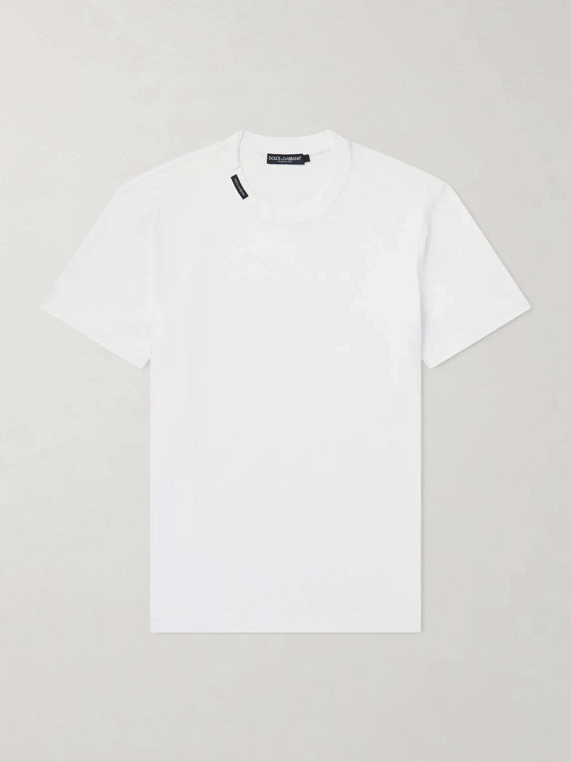 Logo-Appliquéd Cotton-Jersey T-Shirt - 1