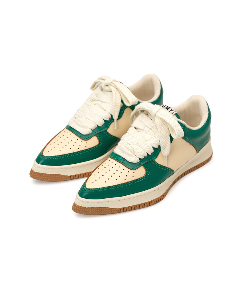 "ROSY" OG Sole Vintage Leather Low-top Sneaker 25