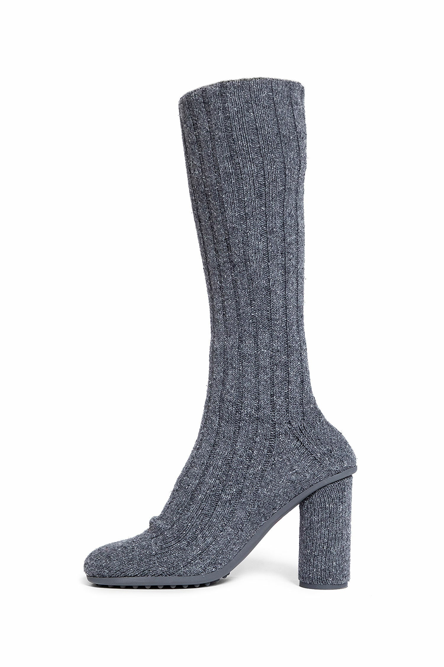 BOTTEGA VENETA WOMAN GREY BOOTS - 4