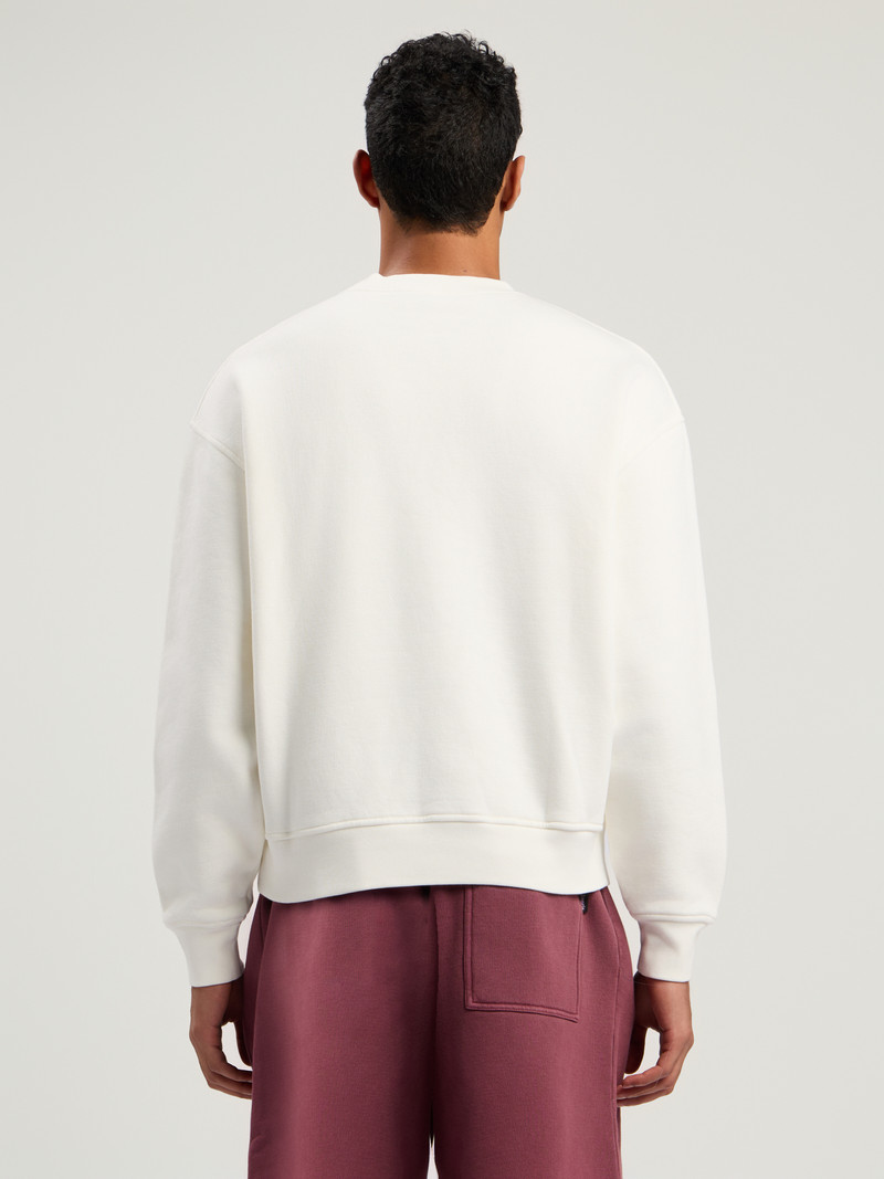 Neck Logo Reg Crew Sweatshirt 5