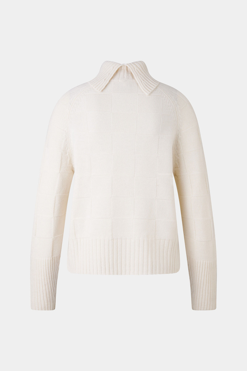 BOGNER Lake turtleneck pullover in Cream outlook