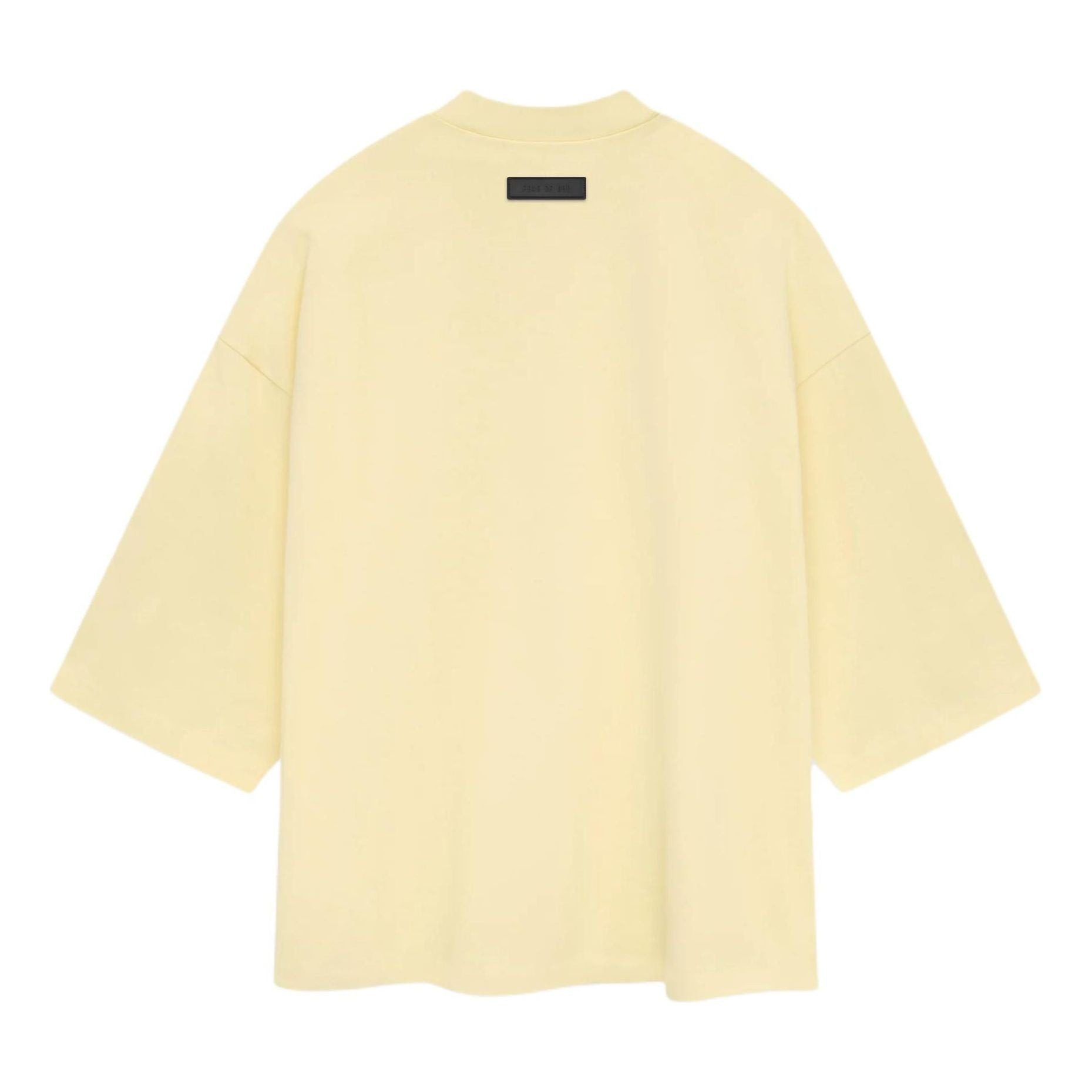 Fear of God Essentials Football T-shirt 'Garden Yellow' 125SP244101F - 2