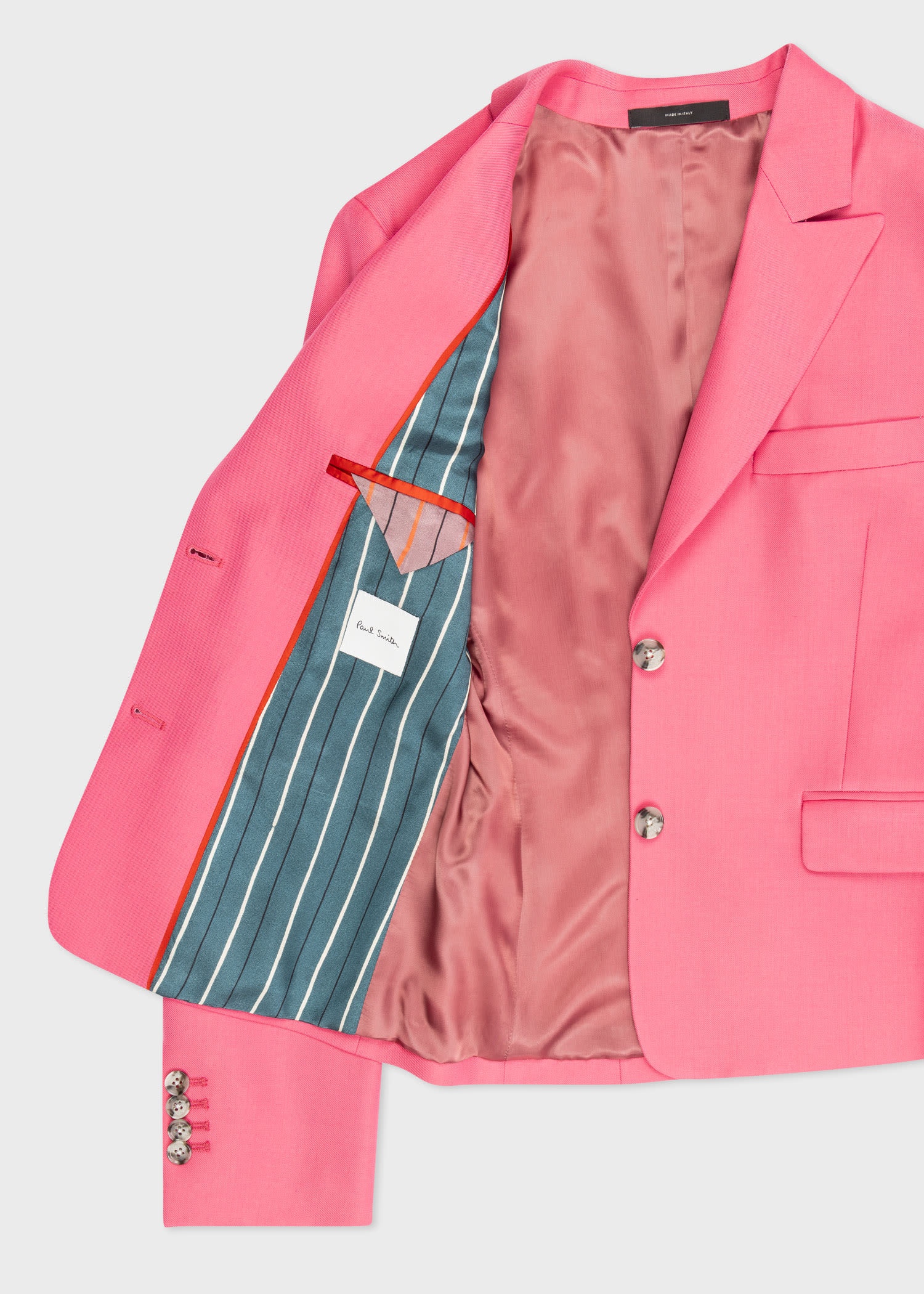 Wool Two-Button Blazer - 5