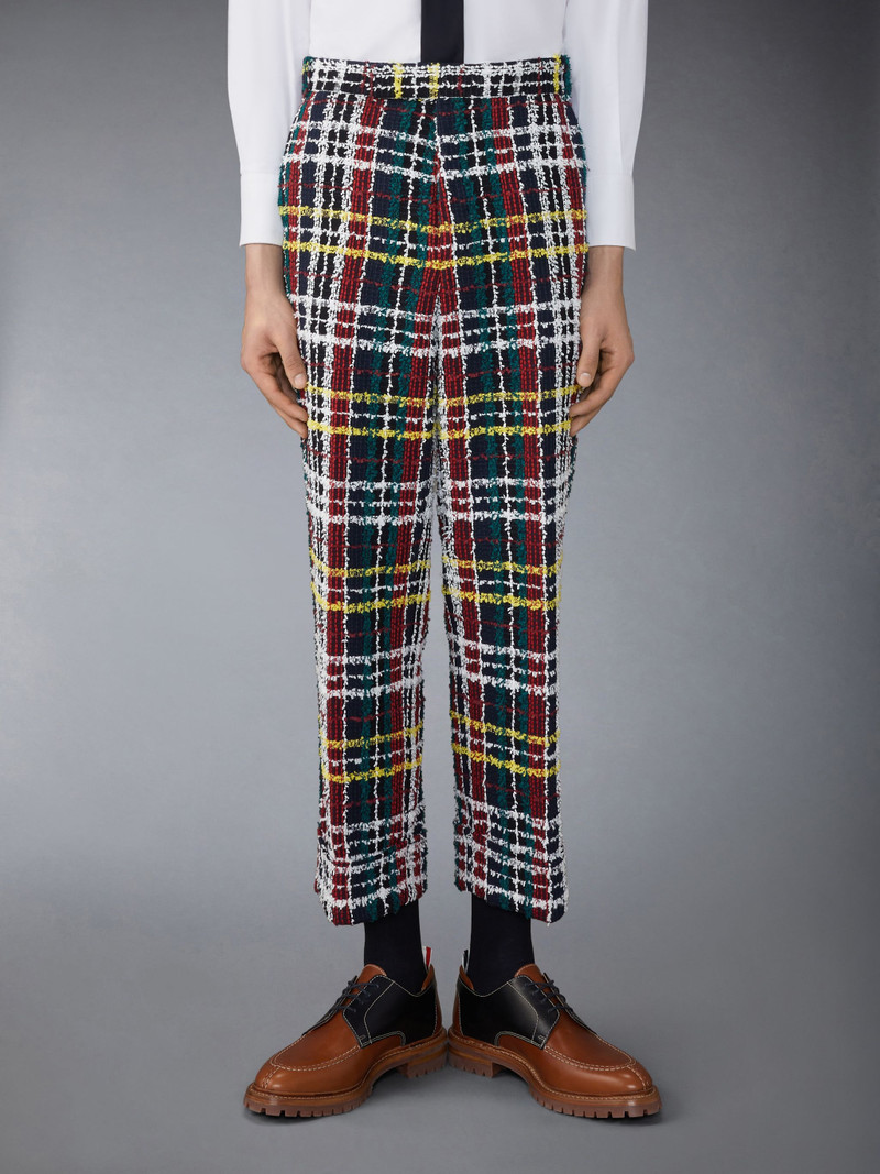 Hunting Tartan Eyelash Tweed Trousers 1