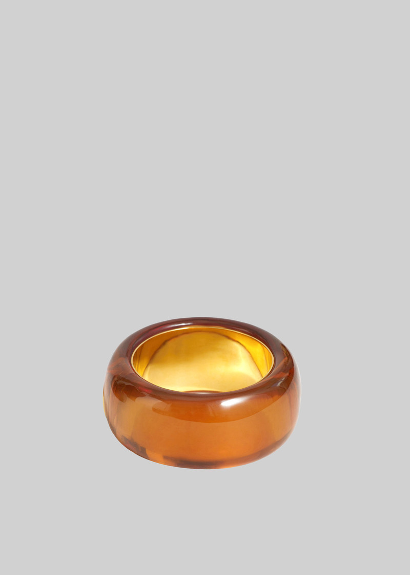 TFS Transparent Bangle - Amber 1