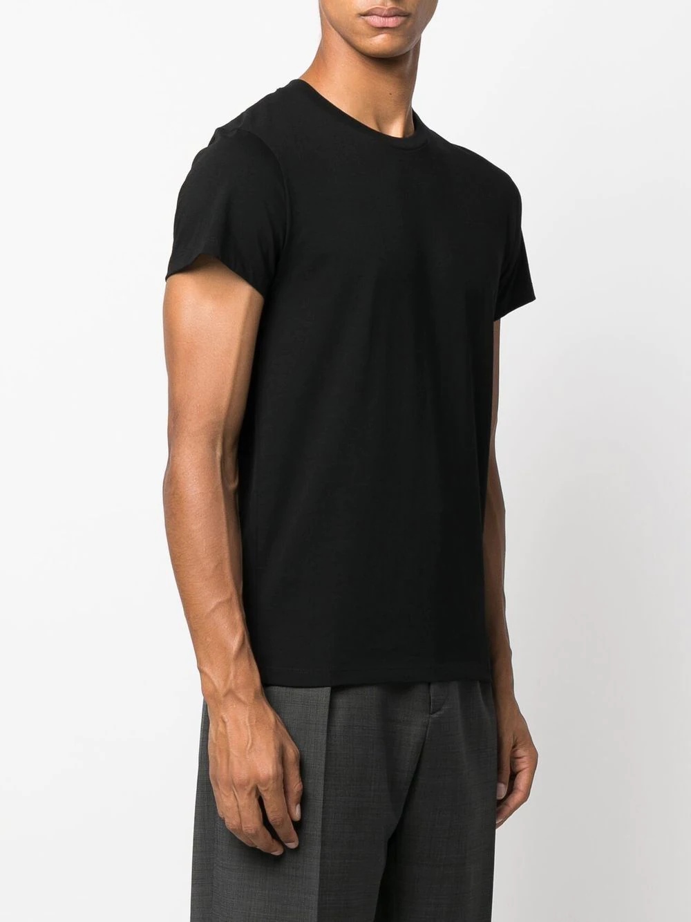short-sleeve cotton T-shirt - 3