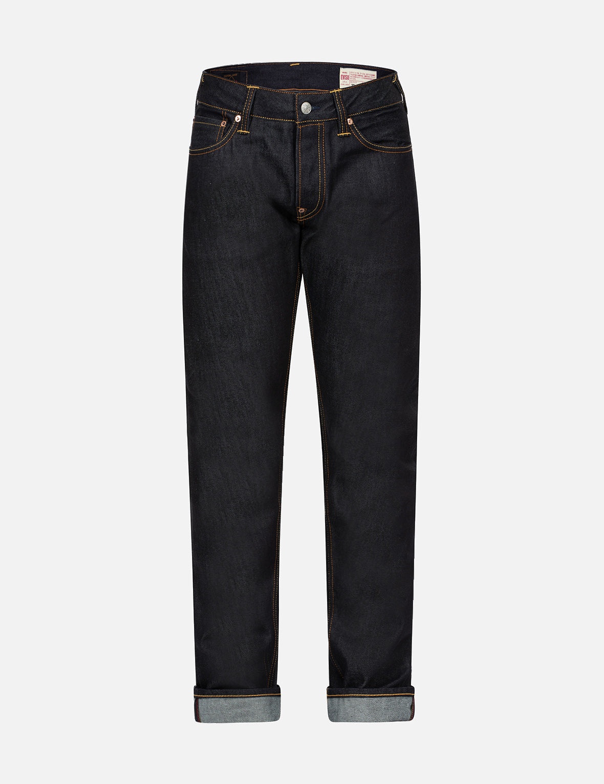 Playful Godhead and Seagull Print Slim Fit Denim Jeans #2010 - 2