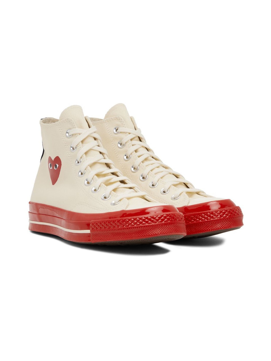 Off-White & Red Converse Edition Chuck 70 Sneakers - 4