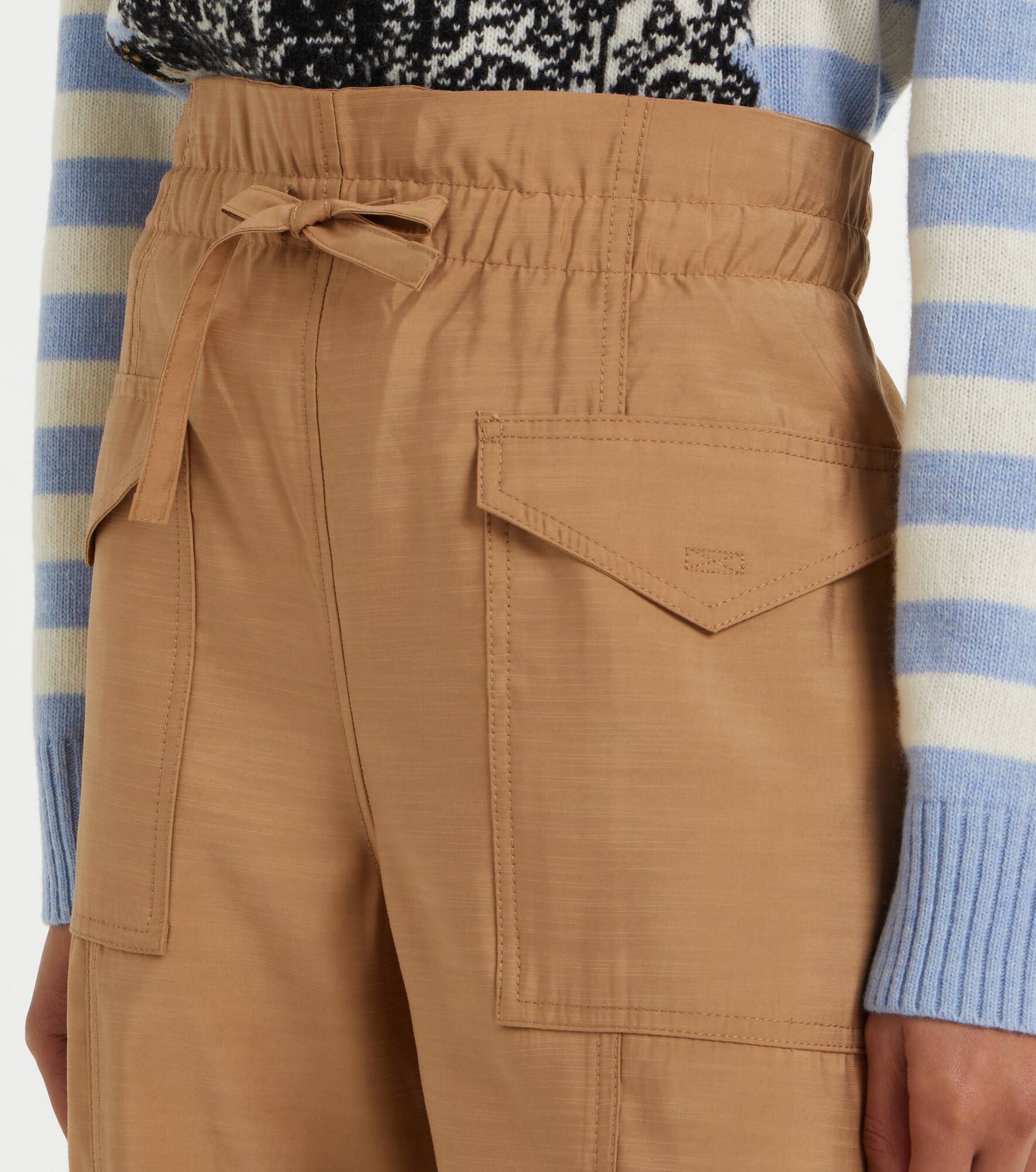 High-rise wide-leg pants - 4