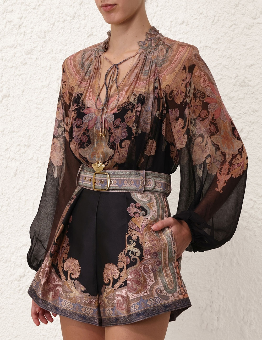 ILLUSTRATION BILLOW BLOUSE - 2