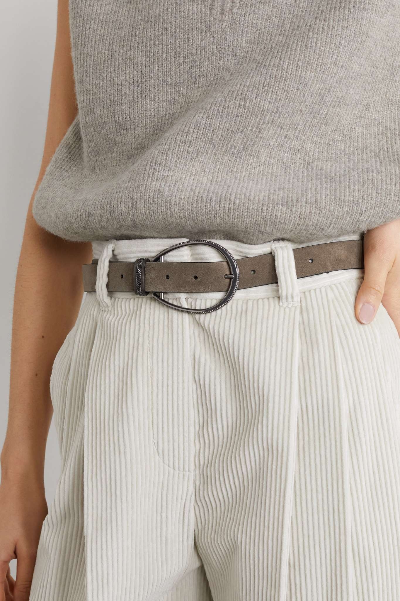 Suede belt - 2