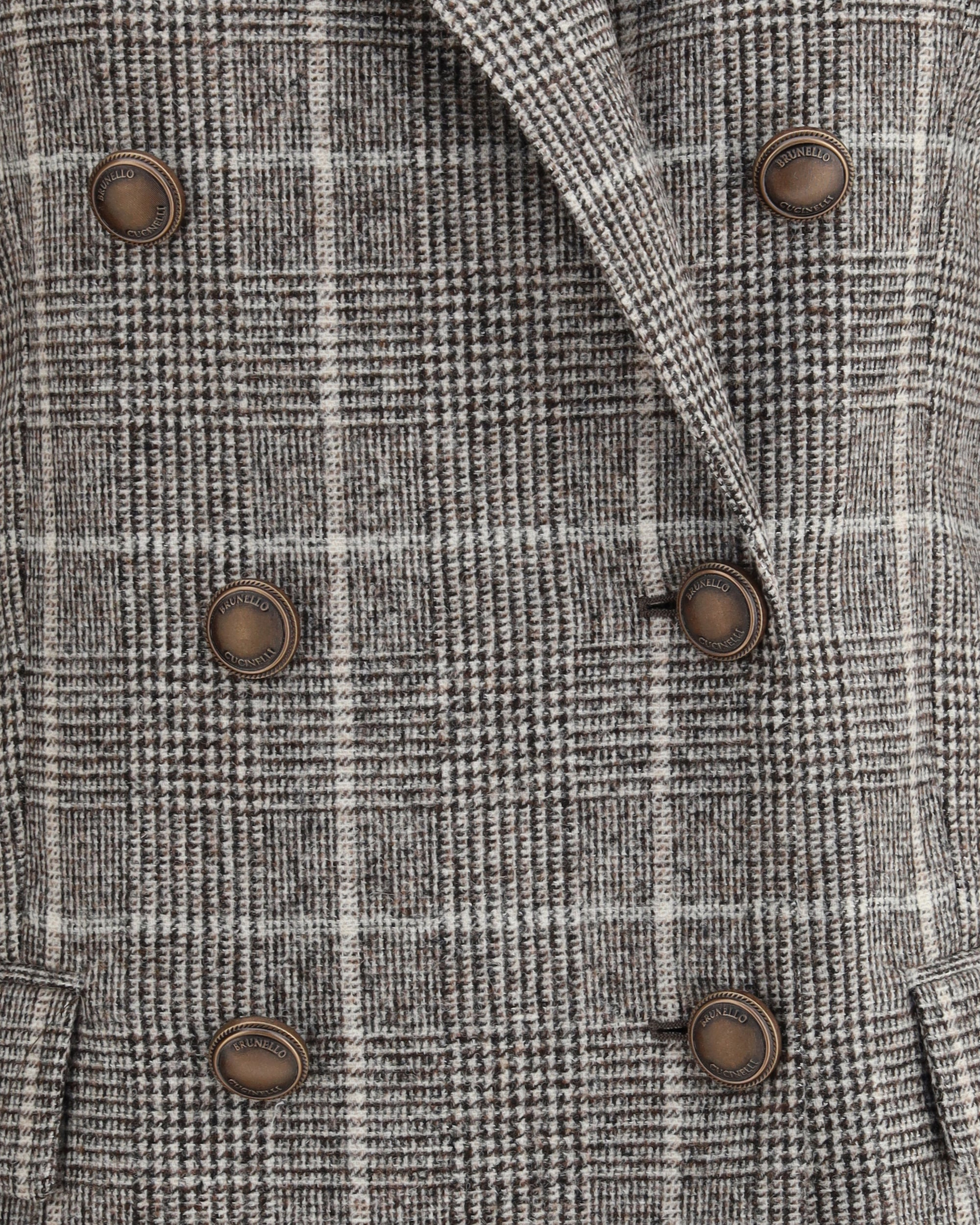 Alpaca and wool Prince de Galles Blazer - 3
