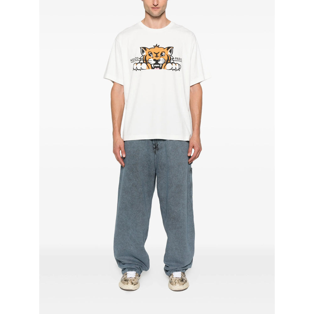 Kenzo White T-Shirts & Vests - T-Shirts Men - 2
