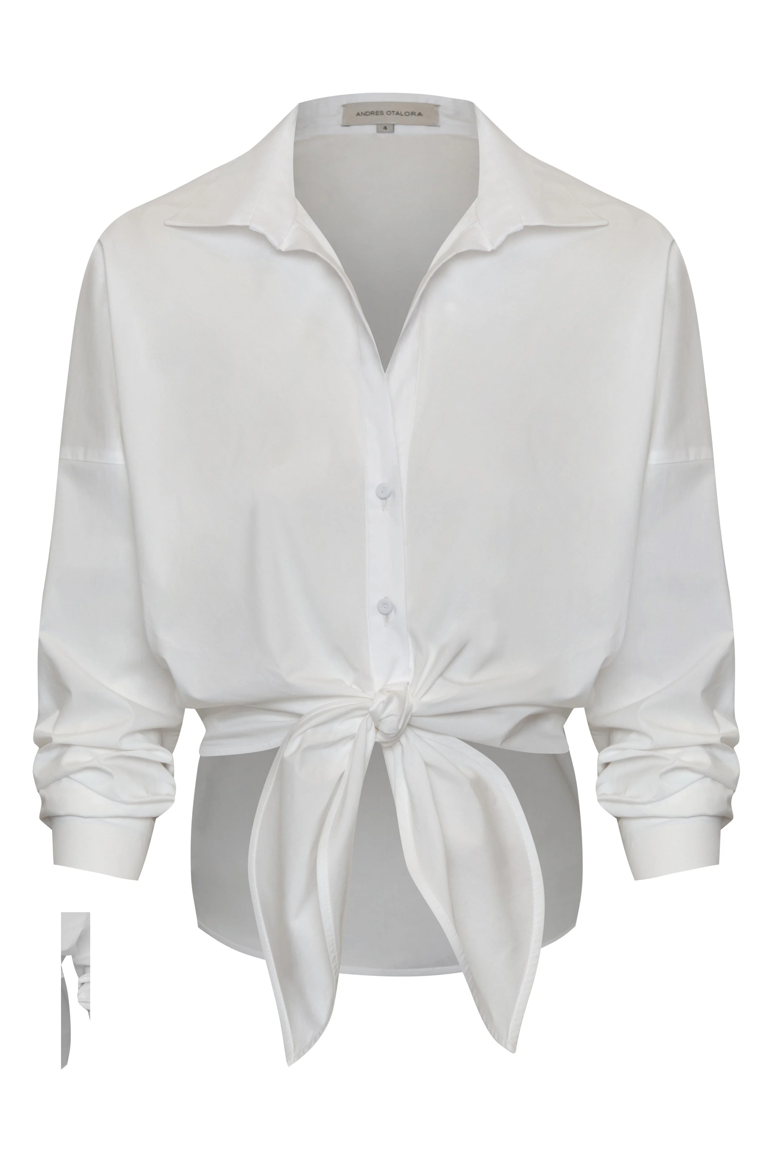 Illusion Natural Blouse - Off-White - 1