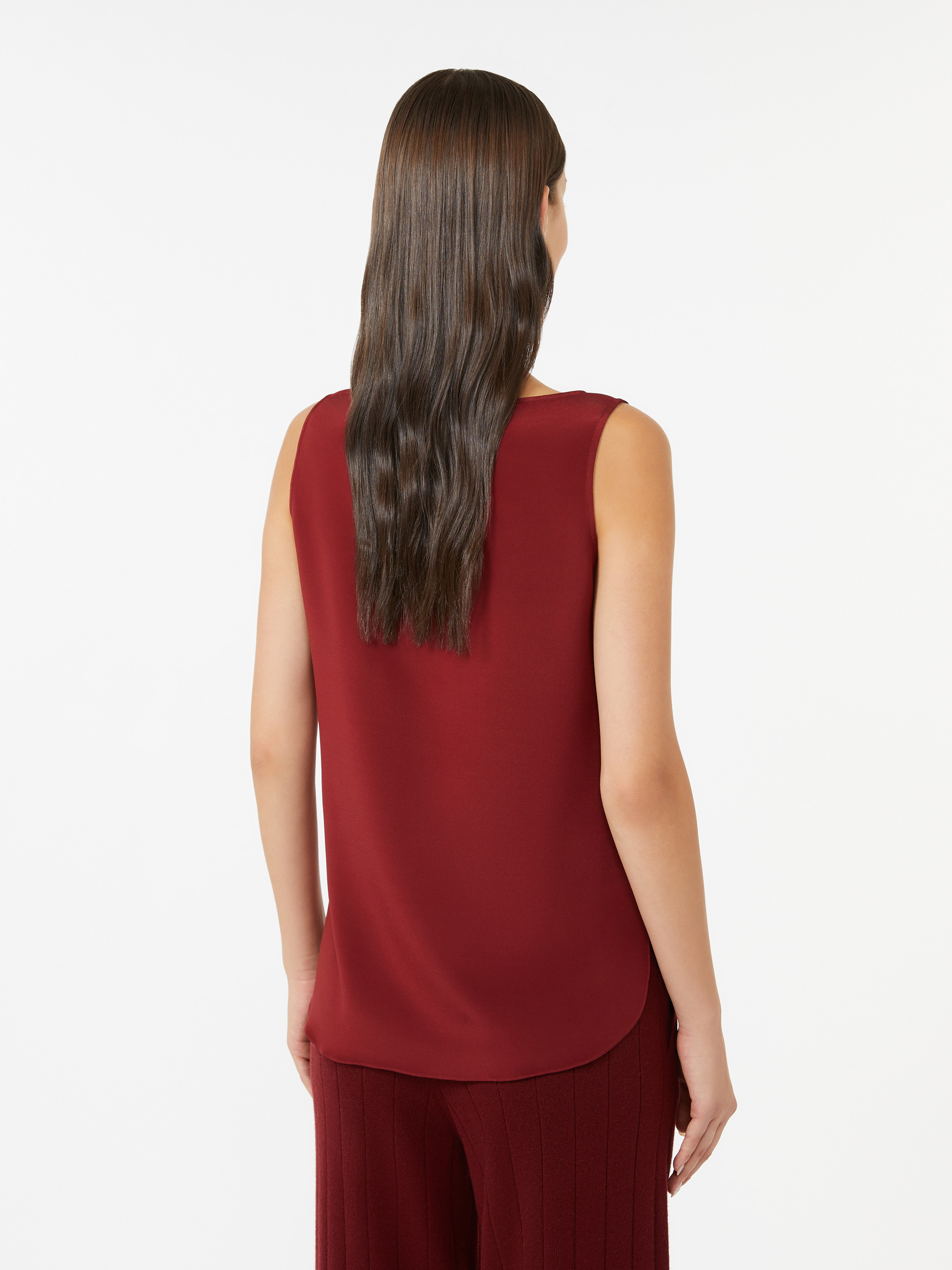 PECORA Silk crepe de chine top - 4
