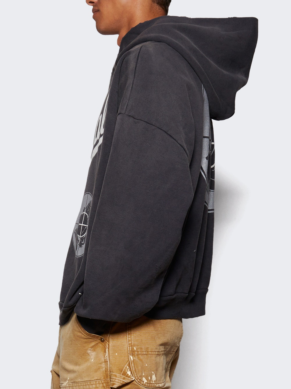X Fear Of God Saint Of God Hoodie Black - 3
