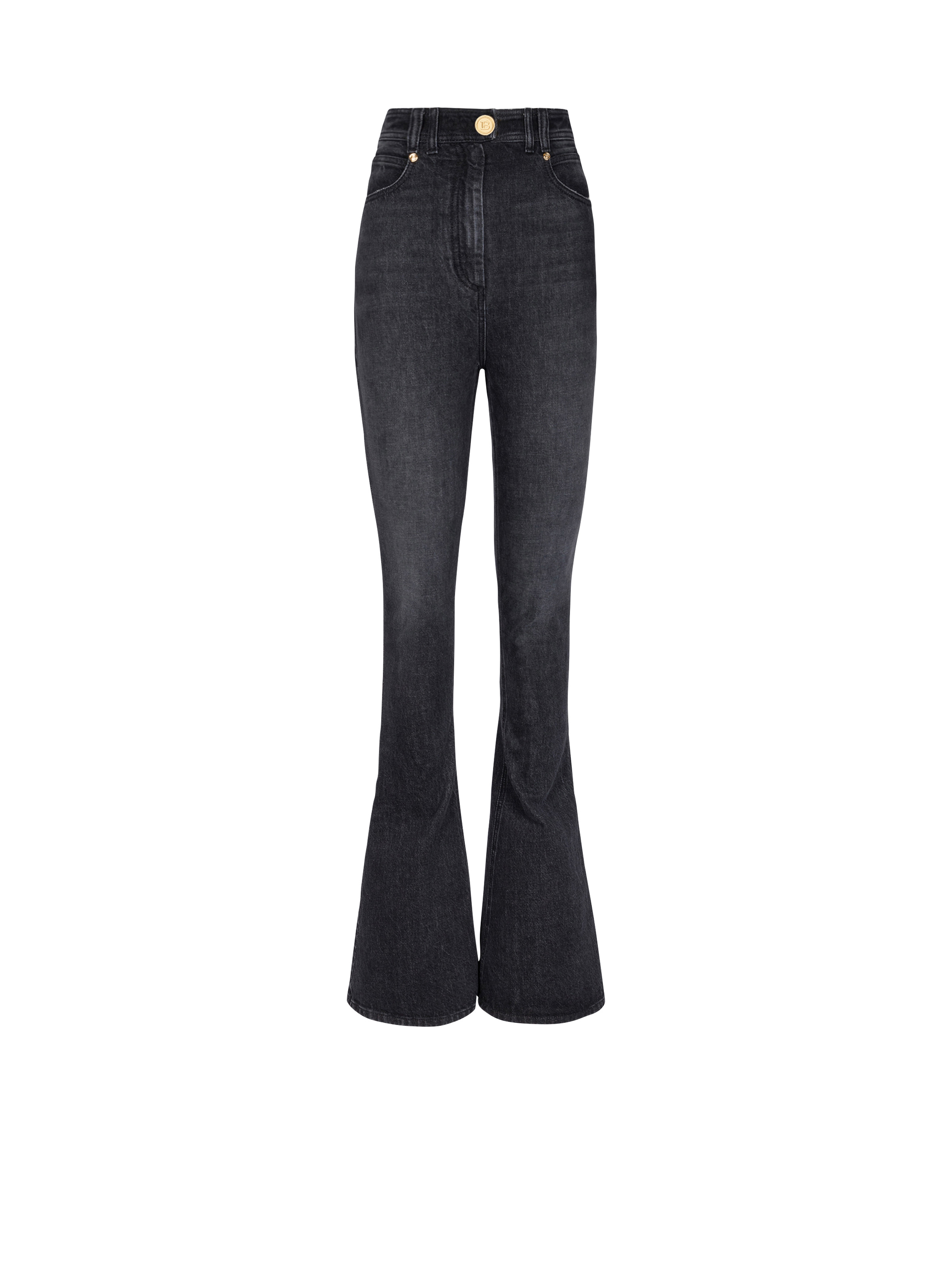Eco-designed bootcut jeans - 1
