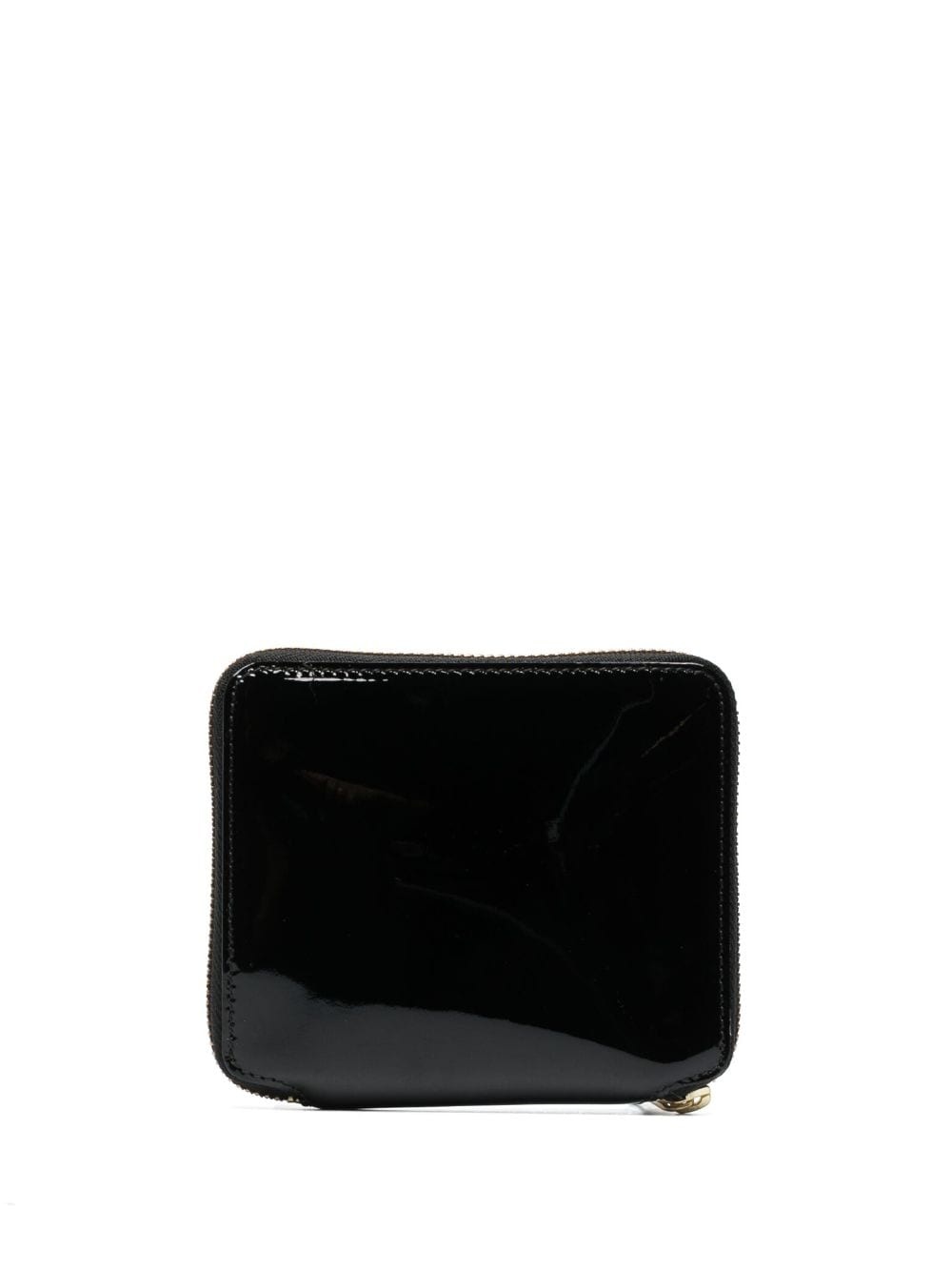 inside-printed patent-leather wallet - 2