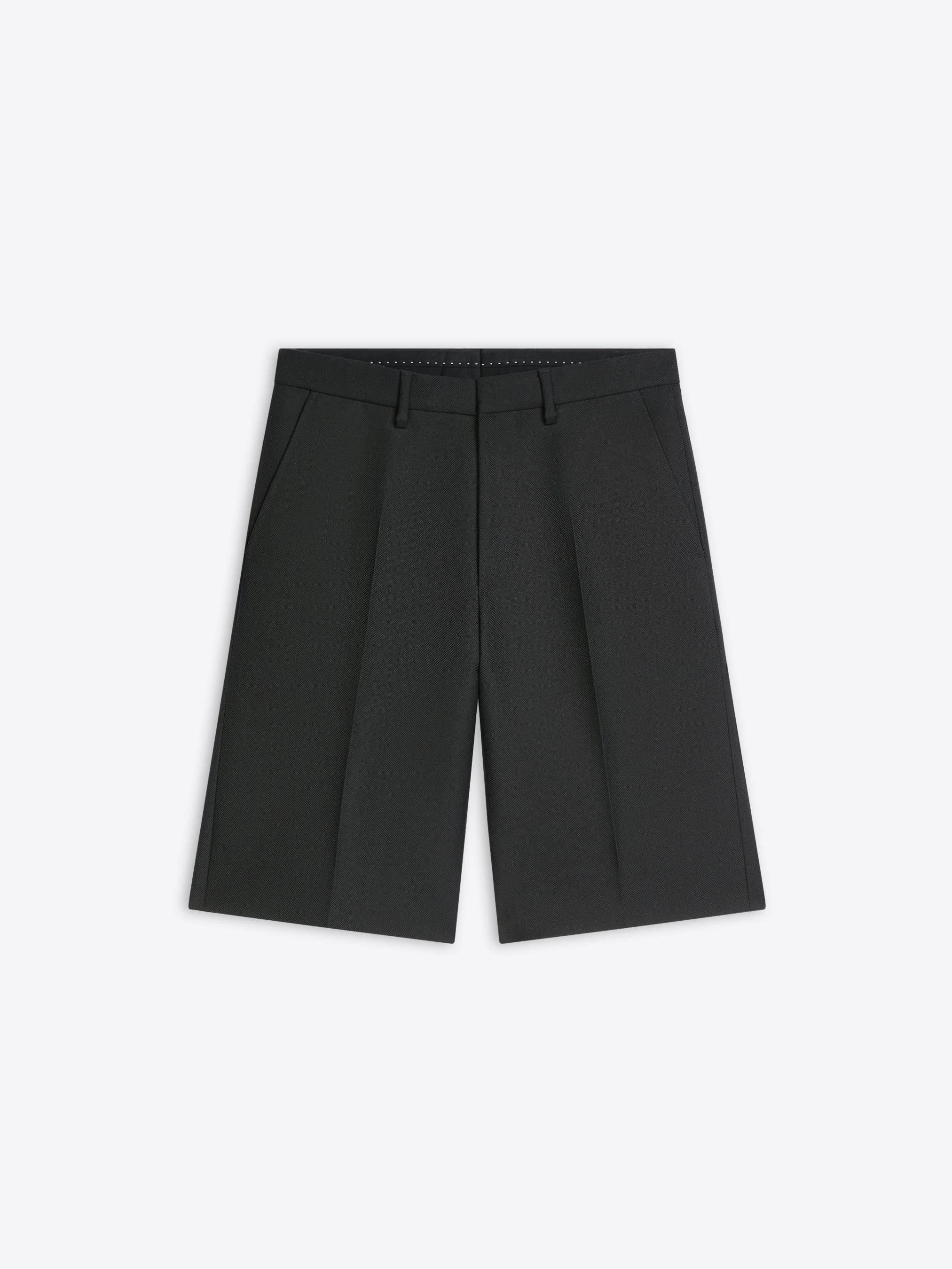 TAILORED WOOL SHORTS - 1