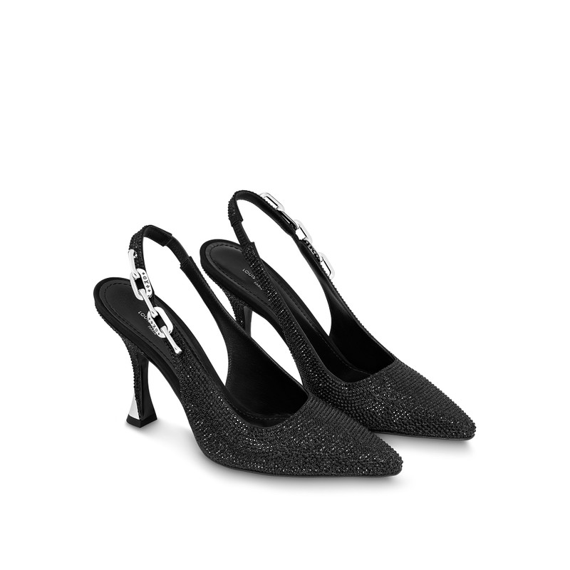 Sparkle Slingback Pump 2