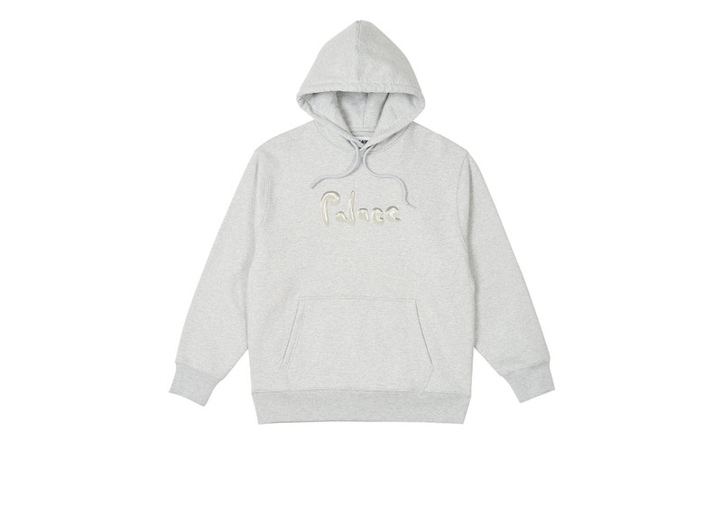 LIQUID PALACE HOOD GREY MARL - 1