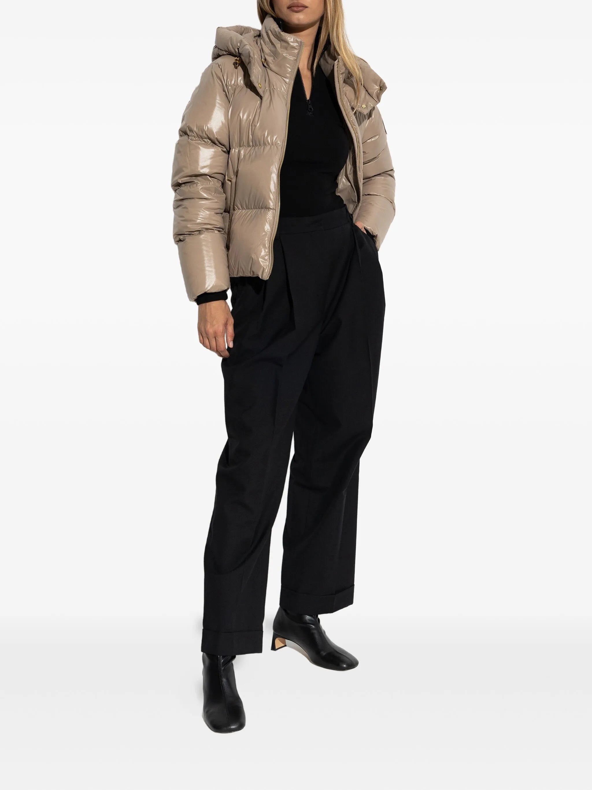 Moose Knuckles Hooded Puffer Jacket - 5