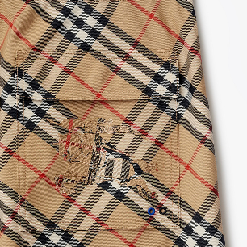 Burberry Check Shorts outlook