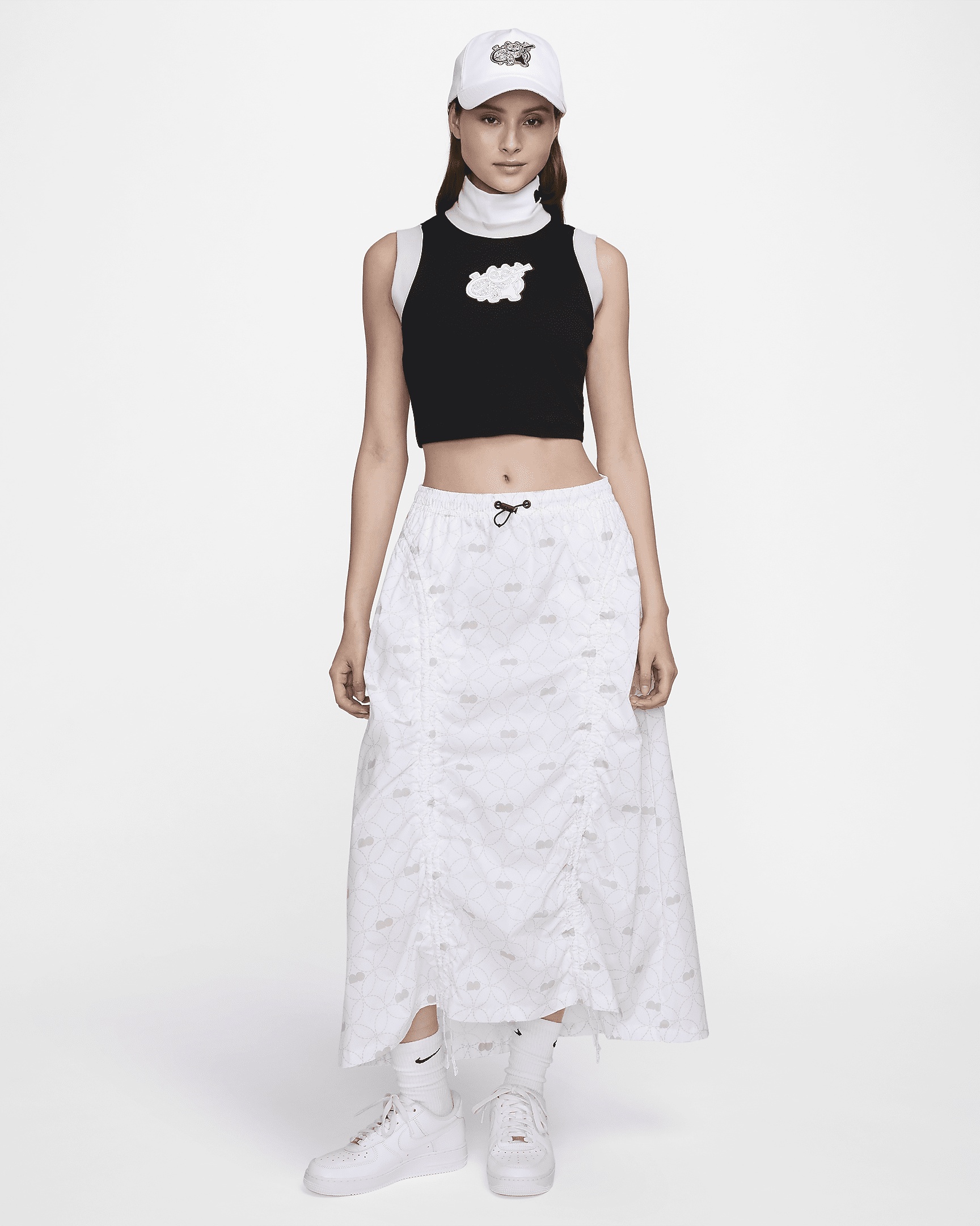 Nike Women's Naomi Osaka High-Waisted Woven Skirt - 5