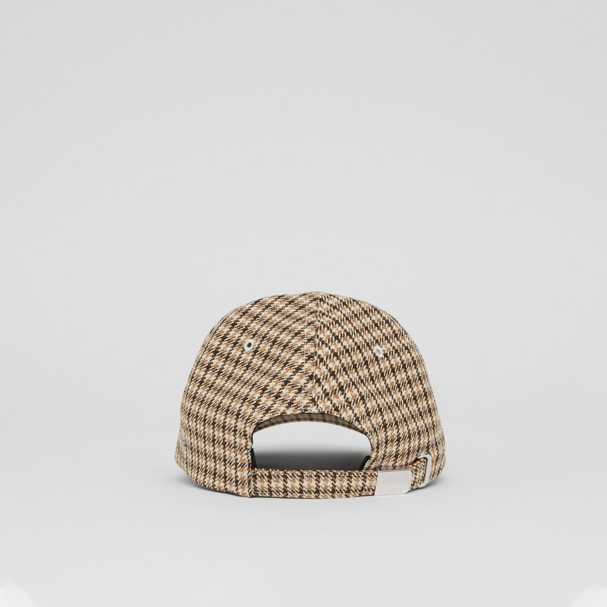 Monogram Motif Houndstooth Check Baseball Cap - 7