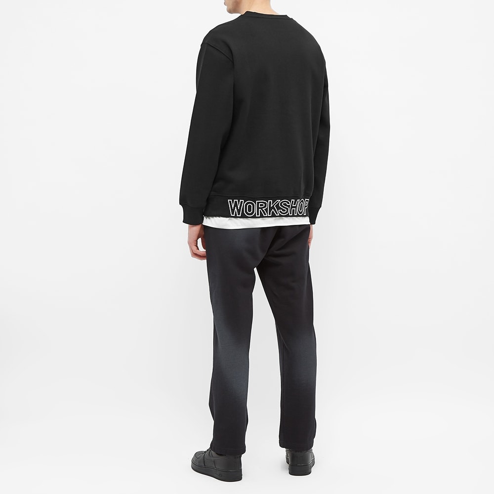 032c Logo Rib Arm Embroidered Crew Sweat - 5