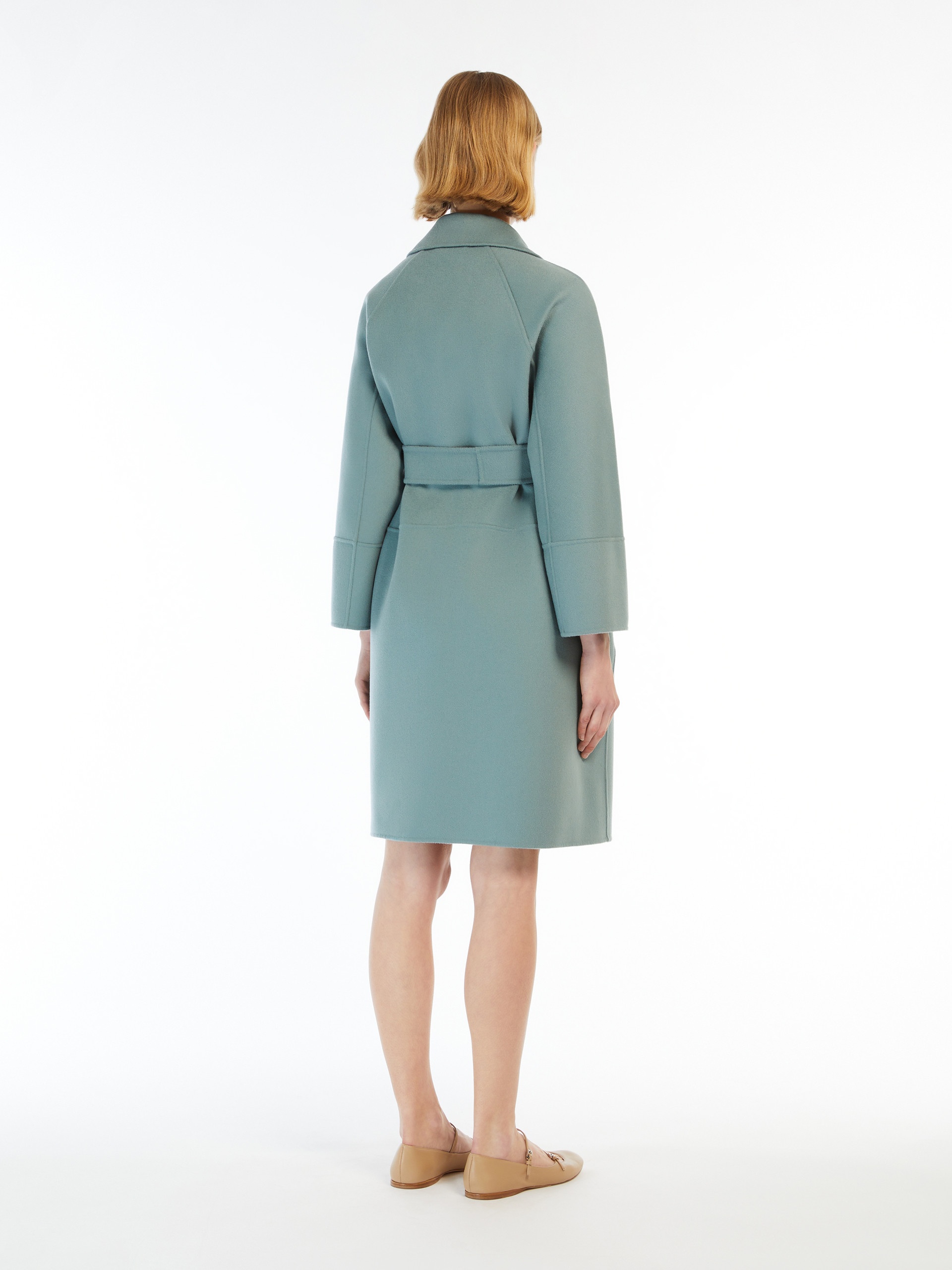 ARONA Double-faced short wool coat - 4