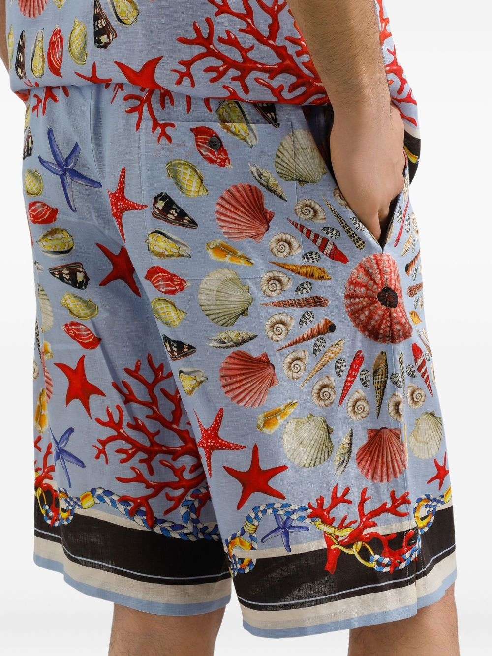 linen shorts - 5