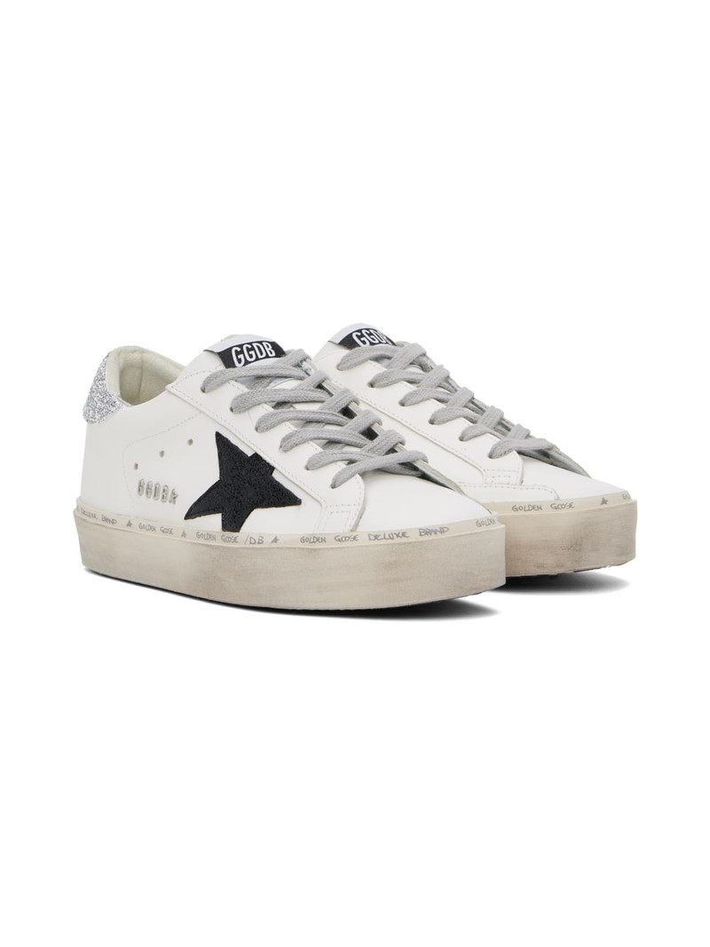 White Hi Star Sneakers 4