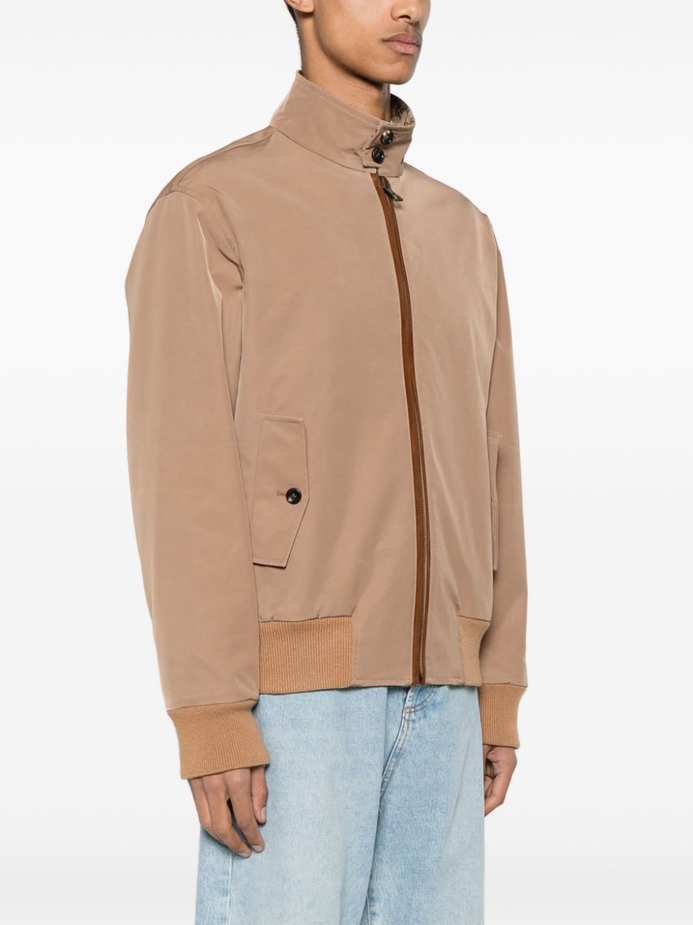 GG Supreme-canvas reversible jacket - 3