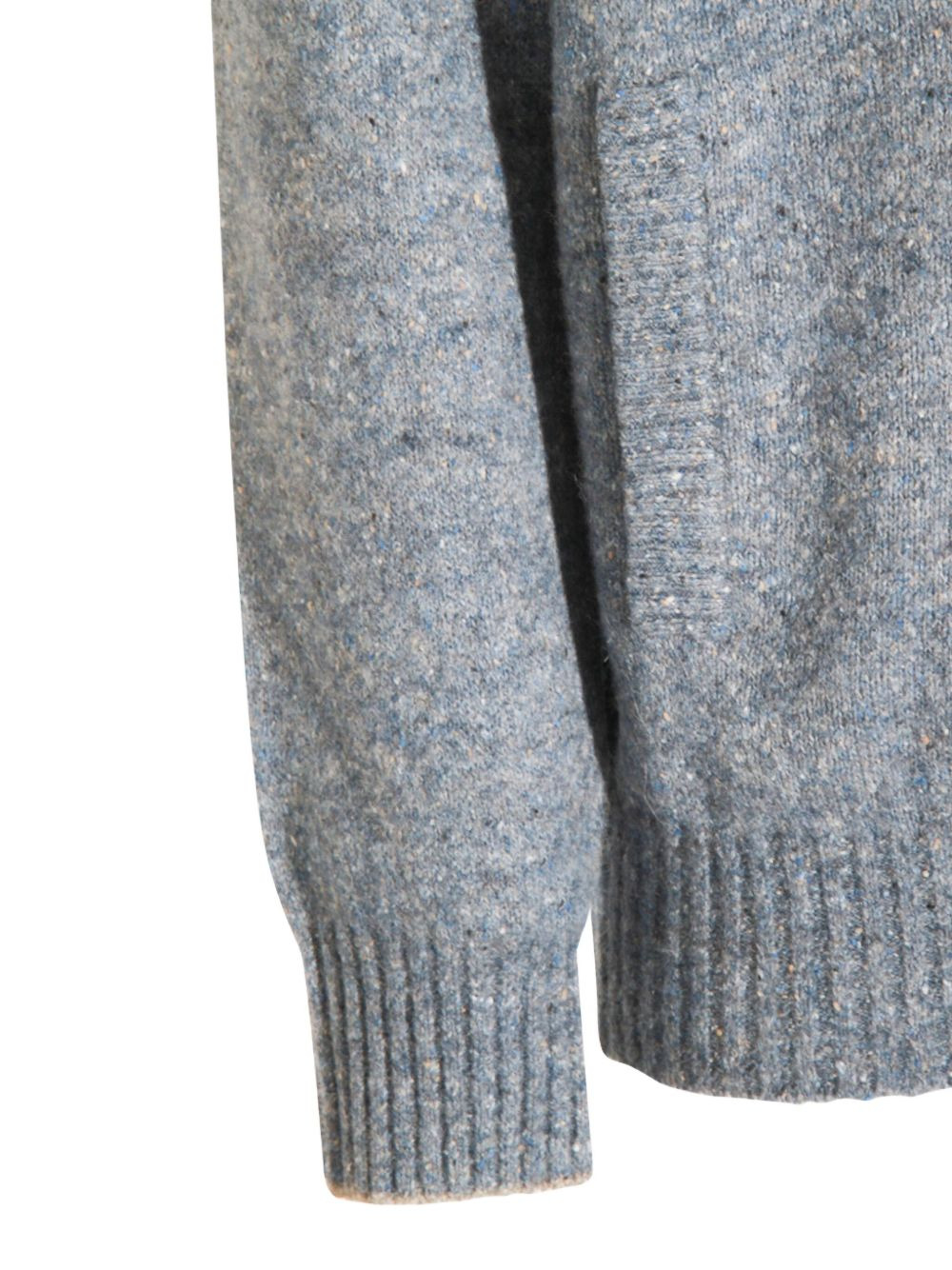 high-neck zip-front cardigan - 3